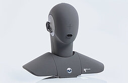 Front view of artificial head HMS II.3